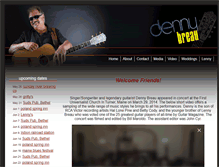 Tablet Screenshot of dennybreau.com